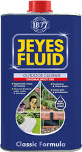 Jeyes Fluid Classic Outdoor Cleaner 1L - Premium Patio Cleaner Concentrate Makes 20L - Heavy Duty Disinfectant for Patios, Driveways, Paths - Kills 99.9% Bacteria - Pet Friendly