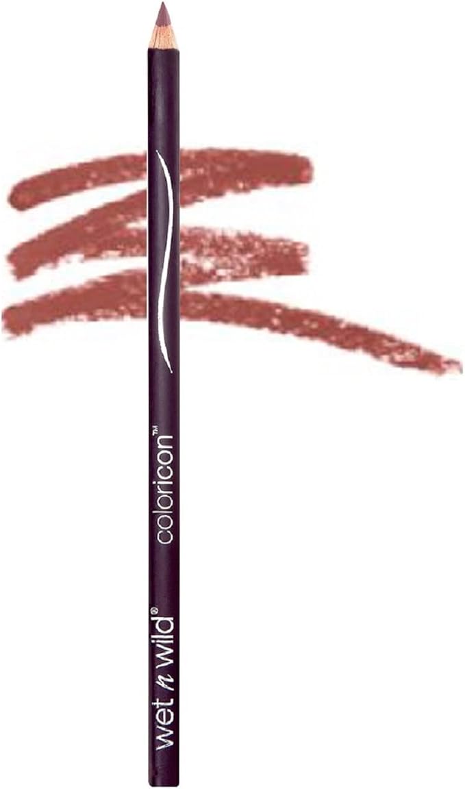 Wet n Wild, Color Icon Lipliner Pencil, Lip Pencil with Rich, Creamy and Anti-Smudge Formula, Precise Application Lip Liner with Silky Texture and Full, Vibrant Color, Plumberry