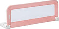 Safety 1st Portable Bed Rail, Foldable Bed Guard for Toddler Bed, 18 Months – 5 Years, Portable Travel Bed Guard, Mesh Fabric, Easy to Install, Automatic Lock, Easy to Transport, Pink
