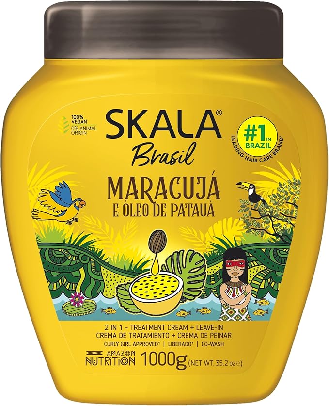 Skala Brasil Maracuja Creme de Tratamento, Conditioner 1000 ml