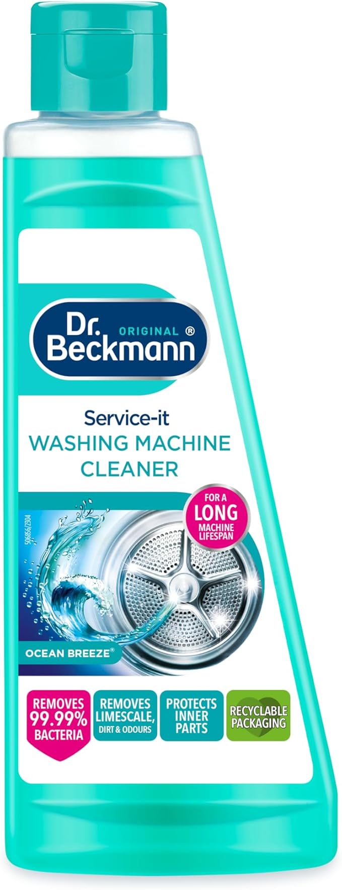 Dr. Beckmann Service It Washing Machine Cleaner 250 ml, Packaging May Vary