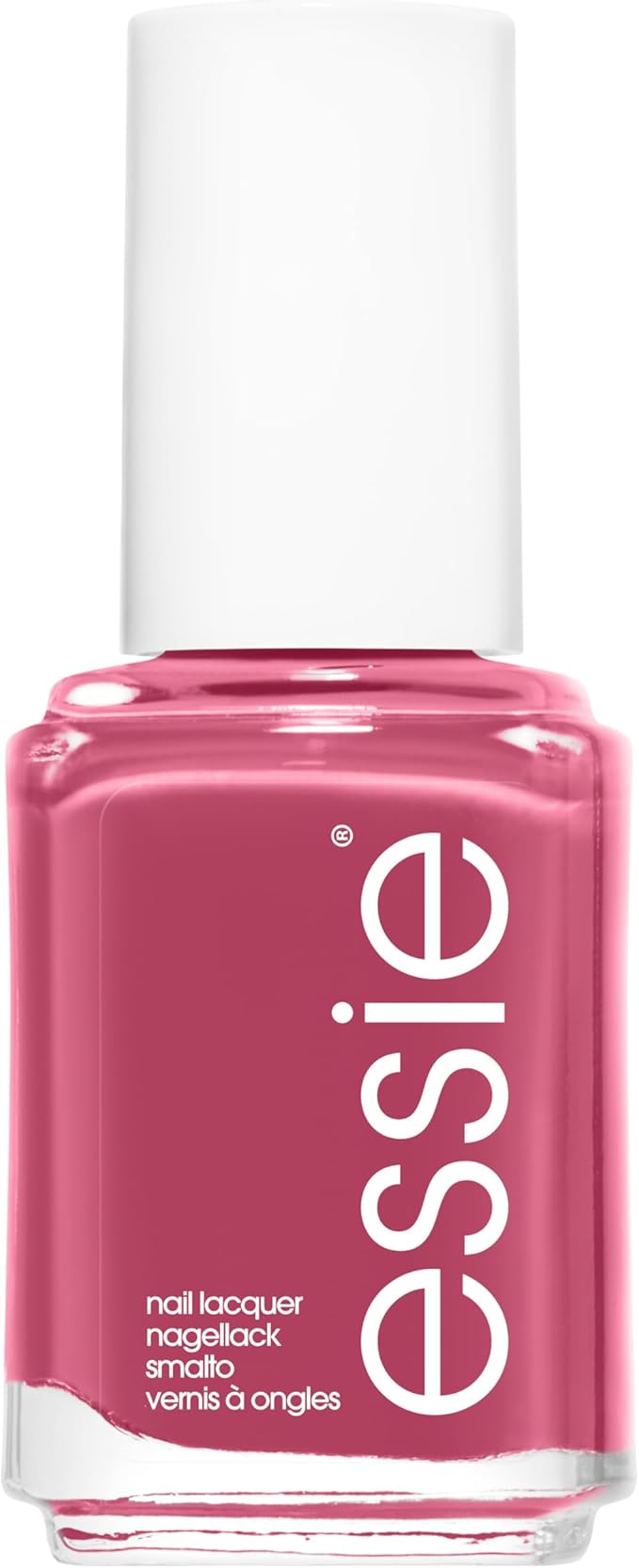 Essie Nail Polish 24 In Stitches Dusty Pink Blush Colour, Original High Shine and High Coverage Nail Polish 13.5 ml