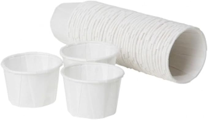 Medicine Pot, Waxed Paper, 28ml, Pack of 250
