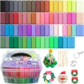 Artecho Polymer Clay Set, 70 Colors Modeling Clay Kit with 5pcs Clay Sculpting Tools and Accessories for DIY, Oven Bake Clay, Crafts Gift for Beginners/Adults