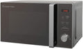 Russell Hobbs RHM2076S-AZ 20 Litre 800 W Silver Digital Solo Microwave with 5 Power Levels, Automatic Defrost, 8 Auto Cook Menus, Clock and Timer, Easy Clean
