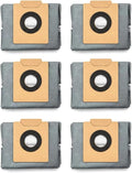 eufy 6-Pack Large Capacity Dust Bags Compatible with X10 Pro Omni Robot Vacuum and X8 Pro with Self-Empty Station