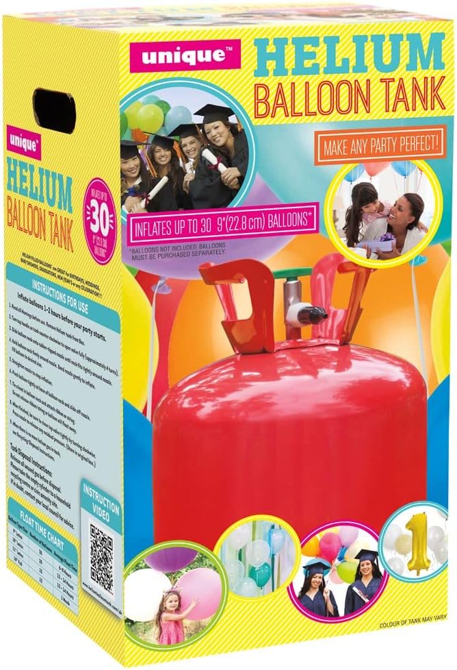 Helium Canister - Fills Up To 30 Balloons