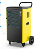 Industrial Dehumidifier (max. 70 L/Day), Commercial Construction Dryer with Built-in Pump and Drain, Suitable for Basements and Rooms up to 200 m²/500 m³