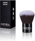 Kabuki Powder Makeup Brush by Impora London. Apply Powders, Blush, Bronzer, Foundation, Mineral Make up, Pressed Powder.