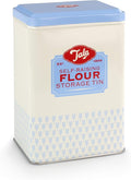 Tala Originals Self Raising Flour Storage Tin, Blue, 12x9.5x19 cm – Durable & Stylish Kitchen Container for Freshness & Easy Storage