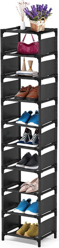 esonstyle 10 Tier Shoe Rack for 10 Pairs Space Saving Shoe Rack for Entryway, Living Room, Bedroom