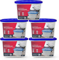 Moisture Absorber Dehumidifier - Condensation Remover for Damp, Mould, Home, Wardrobe, Kitchen, Bathroom, Basement, Garage, Bedroom, Caravan, Office - 5 Pack/500ml