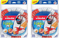 Set of 2 Vileda Turbo EasyWring and Clean replacement head
