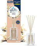 Glade Reed Diffuser, Home Fragrance Infused with Essential Oils, Room Air Freshener With Up to 5 Weeks of Continuous Fragrance, Vanillla Blosson, 50ml
