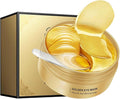60 Pcs Gold Avocado & Collagen Under Eye Patches, Anti-Wrinkle & Anti-Aging Treatment for Dark Circles, Puffiness, and Eye Bags, Cooling Gel Masks for Women
