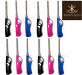 12pc BBQ Lighters Refillable Safety Gas Candle Fire BBQ Lighter