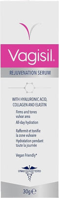 Vagisil Moisturising and Rejuvenating Serum for Vulvar Zone with Hyaluronic Acid, Collagen and Elastin, 30g, Vegan Friendly