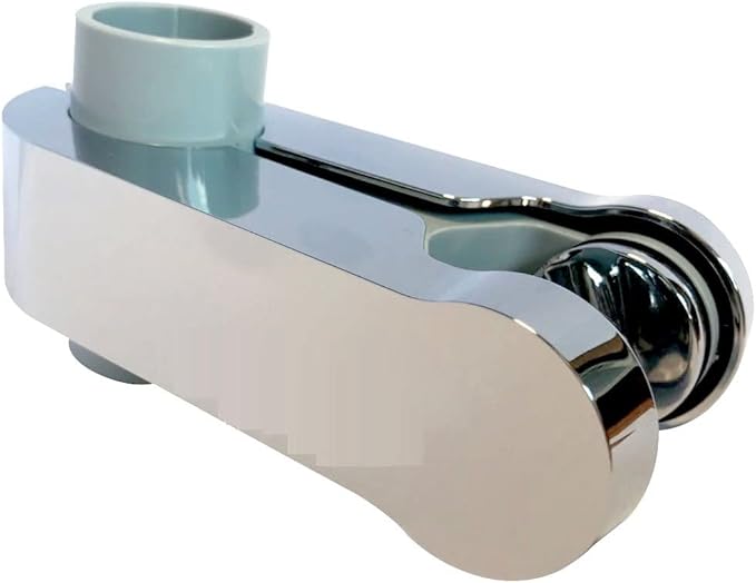 Aqualisa Pinch Grip sliding handset holder - 25mm - Chrome/Grey