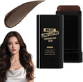 2-in-1 Hair Color Stick & Comb, Safe and Convenient Comb Hair Dye, Touch Up Stick, Waterproof and Sweatproof for Quick Touch,02# Dark Black Brown