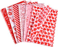 NEBURORA 72 Sheets Valentine Tissue Paper Bulk 14 x 20 inches Valentine's Day Love Heart Wrapping Paper for DIY Craft Gift Bags Valentines Wedding Birthday Party Decor