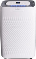 Dehumidifiers for Home 20L with Active Carbon Air Filter, Smart LCD Touch Control, Continuous Drain Option, Laundry Dry Mode, and 24-Hour Timer Energy Efficient Mould Remover – by Ventilize