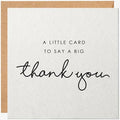 Thank You Card for Teacher - Beautiful and Elegant Thank You Greeting Card for Any Occasion With Blank Inside/for Men, Women, Kids, White