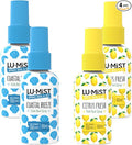 Lu-mist Lu-Mist 4 x 60ml Assorted Toilet Bowl Spray Pack (Citrus Fresh & Coastal Breeze)
