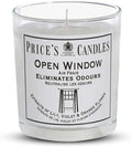 Price's - Open Window Jar Candle - Odour Eliminating Candle - Made With Lily, Violet And Orange Flower Extracts - Clean, Fresh, Quality Fragrance - Long Lasting Scent[Energy Class A]