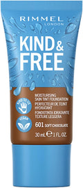 Rimmel Kind + Free Moisturising Skin Tint Foundation, Soft Chocolate 601