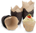 Tulip Muffin Cases - Greaseproof Baking Cups for Large Muffins, Perfect for Family, Birthdays, Weddings (100)