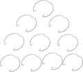Pack of 10 GU10 & MR16 Retaining Spring Rings Clasp Clips Diameter 50MM LED Halogen Bulb Holders