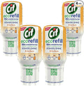 Cif Power & Shine Kitchen Cleaning Spray Refill (Pack of 4 x 70 ml Eco Refills)