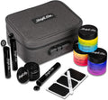 Moonlight Haze Smell Proof Bag with Accessories – Smell Proof Box Stash Box Gift Set, 3 Smell Proof Containers, Metal Grinder, Integrated Rolling Tray, 3 Doob Tubes, Stash Jars, Gifts for Men & Women
