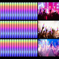 30PCS LED Foam Glow Sticks, Bulk Glow Sticks, Glow in the Dark Party Supplies with 3 Modes Colorful Flashing, Neon Party Favors Supplies for Glow Party, Birthday, Wedding, Carnival, Concert (30PCS)