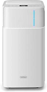 VonHaus Dehumidifier 12L/Day, 2L Water Tank – Moisture Extraction Machine For Damp, Condensation, Laundry/Clothes Drying, Prevents Mould & Smells – For Home, Bedroom, Utility Room & More