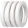 4 Rolls Double Sided Tape Adhensive Sticky Tapes for Crafts,Gift,Photos,Wallpaper,Card Making-12mmWide and 25m Long