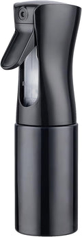 GRIFEMA 200ml Small Water Spray Bottles, Continuous Mist Empty Hair Spray Bottles for Cleaning, Curly Hair, Plants GE2001B-200B, Black