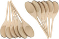 Craftplay Wooden spoons | 23.5cm length | Pack of 12 spoons