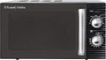Russell Hobbs RHM1731B Inspire Manual Microwave, Black, 17 litre