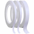 DDSHUN 3 Rolls Double Sided Sticky Tape, Adhensive Sticky Tapes, Double Sided Adhesive Clear Sticky Tape for Craft, DIY, Scrapbooking and Card Making, Arts, Rubber Stamps (Wide 0.39inch/0.59inch)