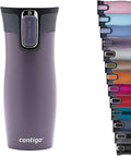 Contigo West Loop Autoseal Travel Mug, Stainless Steel Thermal Mug, Vacuum Flask, Leakproof Tumbler, Coffee Mug with Easy-Clean Lid