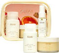 OUAI Wanna Get A-OUAI Kit – Limited Edition Travel Set with Cleanser, Body Crème & Hair & Body Mist – St. Barts Scent – Hydrating & Nourishing – 3-Piece Gift Set