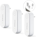 Air Purifier, 3PCS Claru Ionic Air Purifier Plug In Uk, Portable Negative Ion Technology, for Bedroom Home Office, Garage Room Pets, Instantly Cleans Whisper Quiet, Filter-Free Purifier