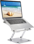 Laptop Stand, Laptop Holder, Multi-Angle Stand with Heat-Vent, Adjustable Notebook Stand for Computer up to 17 inches, Compatible for MacBook Air, Pro, Dell, Samsung, Lenovo, Alienware