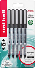 UB-150 Eye Micro Rollerball 5pc Blister Black Plastic Free Packaging