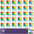 BONNYCO Tangram Puzzles for Kids 30 Pack, Party Bag Fillers for Kids Unisex. Party Favours Toys, Gifts Students from Teachers. Pinata Fillers, Return Gifts Birthday. Mini Puzzles, Classroom Prizes