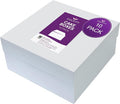 Culpitt 10" White Cake Box With Glued Lid, 10 Pack, 254 X 152mm, Rigid Transport And Protection For Birthday, Wedding, And Celebration Bakes, Cake Boxes