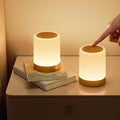ONEWAY Night Light 2-Pack, Portable USB Rechargeable Touch Control Bedside Lamps with 256 Colour RGB Dimmable, 5 Modes & Memory & Timer, Soft Nursery Lighting for Breastfeeding, Camping, Bedroom
