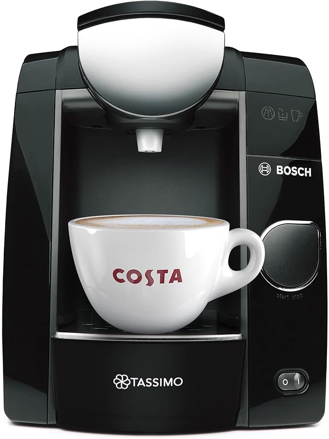 Tassimo by Bosch Joy TAS4502NGB Coffee Machine, 1300 Watt, 1.4 Litre - Black