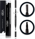 VOID Homme Beard Filler Pencil Sweat & Waterproof, Smudge-proof, Cover Patches Instantly & Get Natural Beard Fullness (Black)